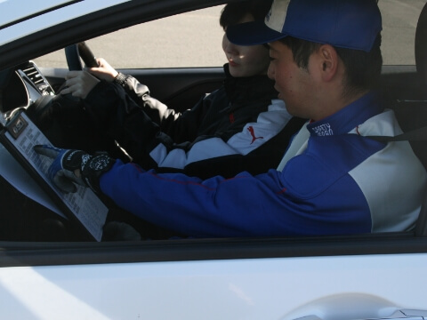 路上運転診断の写真